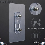 KATAKANVD Traceless Nail, Wall Hanger Wall Picture Hanger Double Hole Screw Sticker, Wall Screw Stic