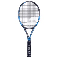 Babolat Pure Drive VS X2 Tennis Racquet - Strung with 16g White Babolat Syn Gut at Mid-Range Tension