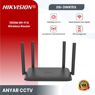 HIKVISION DS-3WR15X WIFI 6 WIRELESS ROUTER 1500Mbps DUAL BAND 5G