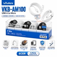 VIVAN VKB-AM100 AC100 AL100 VIVAN VKB-AM100 micro data cable, AC100 type c, AL100 lightning