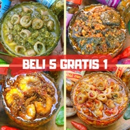 Squid chili sauce onion chili sauce/ tuna chili sauce/ shrimp chili sauce/ lung chili sauce/ plow ch