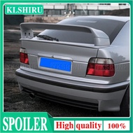 For BMW E36 M3 spoiler 1990-2000 BMW M3 series spoiler with light ABS plastic materail unpainted spo