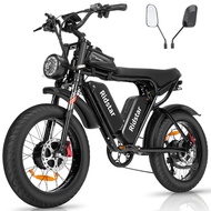 Ridstar Electric Bike for Adults, 1000/2000W, 25/30/37MPH,48V-52V, 20AH,40AH Battery, Max 50-180 Mil