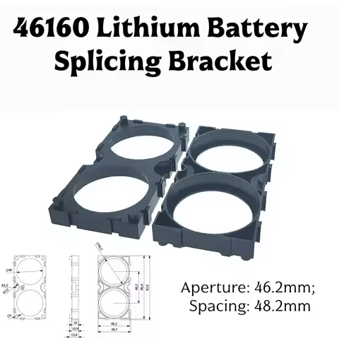 46160 Battery Holder Brackets Plastic Frame for 2x Battery Assembly, Secure Bracket for 46160 Batter