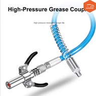 Grease Coupler Heavy-Duty Quick Release Grease Gun Coupler NPTI/8 10000 PSI Two Press Easy To Push Accessories