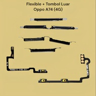 TOMBOL Flexible On Off Volume + External Button Oppo A74 4G Oppo A95 4G/