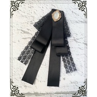 Black Vintage Ribbon