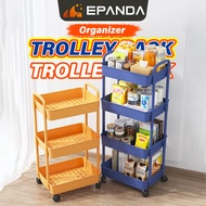 EPANDA 3 Tier Trolley Rack Kitchen Rack Kitchen Trolley Rack Rak Troli Beroda Trolly Rack Troley 3 Tier Troley Troly