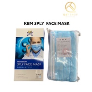 KBM 3PLY FACE MASK 50PCS