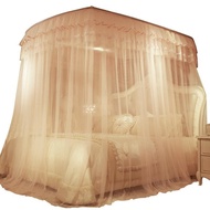2 Mosquito Nets Rice Bed Double 1.8m Pattern Account European Style 1.5 Summer Household Retractable
