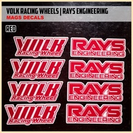 ℥ ♒ ◣ ♞Volks Rays Inspired Mags Decals