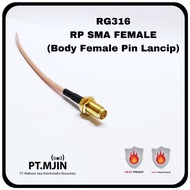 LP Cable Rg316 Length 15Cm Installed Connector 1xRP SMA female