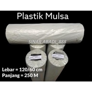 Nay / Plastik Mulsa-Plastik Tanaman Silver Hitam-Plastik Mulsa Hitam