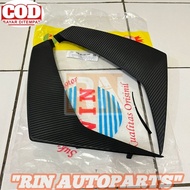 SMALL OUTER WING YAMAHA MIO M3 Z 125 CC 2PH BLACK CARBON COLOR ROUGH BODY PANEL SHIELD WING MIO M3 Z