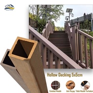 Hollow PVC Partition 2.9M & Ceiling Grille - Outdoor Room Divider - Partition & Ceiling Wood WPC