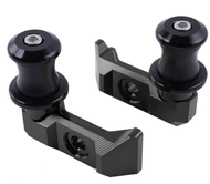 Allotmark Motorcycle Rear Wheel Fork Axle Slider Swingarm Stand  For Yamaha FZ07 MT07 Chain Adjuster