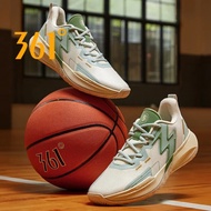 Sepatu olahraga basket tim BIG3 361 derajat pria, sepatu Sneakers
