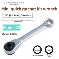 【GTTR】Ratchet Screwdriver 72-Tooth Ratchet Reversible Mechanism Compact Designready stock