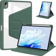 [綠色] 360度旋轉平板保護殼 附筆槽保護套 10.9吋防摔全包邊保護套 適用於iPad10代 [平行進口]