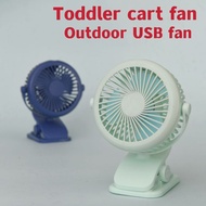 baby usb cart fan mini desktop fan Hold a mini fan outdoors