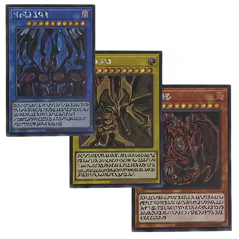 Yu-Gi-Oh! Collection DIY Proxy Cards Animation Raviel Hamon Uria Lord of Phantasms Thunder Flames No