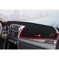 Toyota Vios Car Dashboard Cover,Dashboard Protective Mat,Custom Interior Accessories for 2014 2015 2