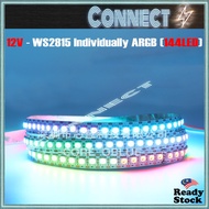 12V ARGB WS2815 Led Light Strip 12v 144Leds Per Meter WS2815 Waterproof Individually Addressable Led