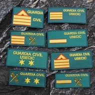 [Custom Velcro patch]AE.Spanish Military Rank Tactical Embroidered Morale Badge 3D Velcro Patch /Bad