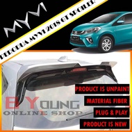 PERODUA NEW MYVI MYVI 2018 2019 2020 2021 GT REAR BOOT SPOILER FIBER SKIRT LIP BODYKIT (GT)