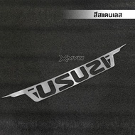 MVR1 : ครอบโลโก้ กระจังหน้า รุ่น ISUZU D-MAX 1.9 Ddi ALL NEW X-series ปี2020-2022 สเตนเลส304 ไม่เป็