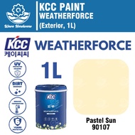 KCC PAINT Weatherforce (90107 [Pastel Sun], Exterior Paint, 1L)