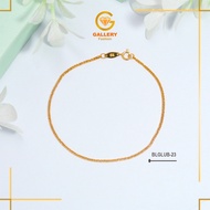 8K Gold Anklet (375) Jedar Pepper Model and BLGKUB1 Chain BLGKHW1 BLGLUB23