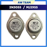 2N3055 3055 MJ2955 2955 TO-3 NPN PNP 100V 15A 115W POWER TRANSISTOR