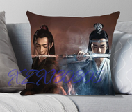 （xzx  31th）  (All inventory) Pillow cases! Chen Qingling, untamed founder Wang Yibo, small exhibition Fan Yi Pillow Case Home Costplay Gift (double-sided printing) 13