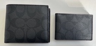 Coach 男士短款錢包