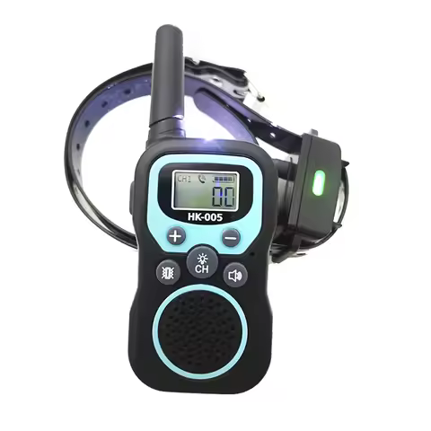 For 1 Dog Voice Pet Trainer 1500M Distance Intercom Dog Training Bark Stopper No Electric Shock Bark