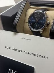 IWC Portugieser chronograph 萬國 葡針 葡計 葡萄牙 計時 iw371606 型號：3716