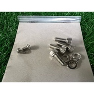 Y15ZR/LC135 FRONT AND REAR SPROCKET SCREW SET