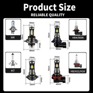 1/2Pc 2 C64 Motorcycle 9005/Hb3 H7 LED Headlight For Suzuki Gsxr1000 Year 2005-2006 6500K LED Hea