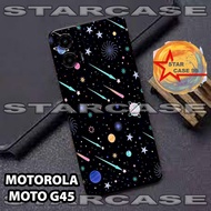 MOTOROLA MOTO G45 /s27 rubber softcase / galaxy motif / MOTOROLA MOTO G45 case / MOTOROLA MOTO G45 c