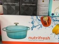 全新！Nutrifresh cast iron cookware 鑄鐵鍋