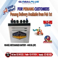 PENANG SPECIAL DELIVERY & INSTALLATIONS PROVIDED   Otopower NS40ZL Wetcharged Battery-44B19L (9P) Fo