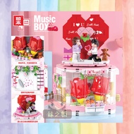 Zhe Gao Valentines Music Box Nano Brick / Lego