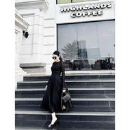 GVC 80cm long pleated skirt