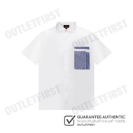 G2000 รุ่น EASY CARE COTTON OXFORD BLOCKING CASUAL SHIRT IN SMART FIT CODE: 41130112 00 เสื้อเชิ้ตแข