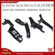 4Pc Car Door Switch Panel Inner Door Handle Cover for  A4 B6 B72002-2008 8E1867162B 8E0868393A 8E086