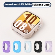 For Huawei watch Fit 5 Pro 5Pro Soft Silicone Colorful Protector Case Cover Shell Protect For Huawei