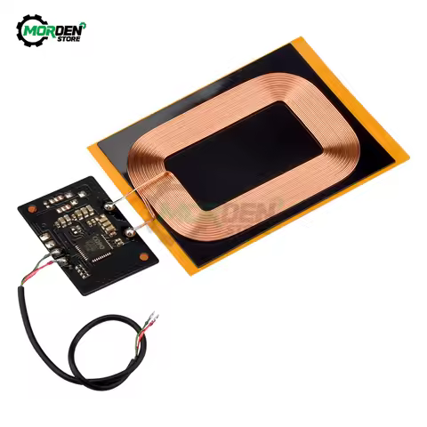 5V 1.5A Wireless Charger Receiver Terminal Module PCBA Board Coil 7.5w for Phone For Battery 5V 1A F
