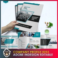 14 Pages New Design Company Profile Adobe Indesign
