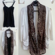 White Bolero Tank Top Set